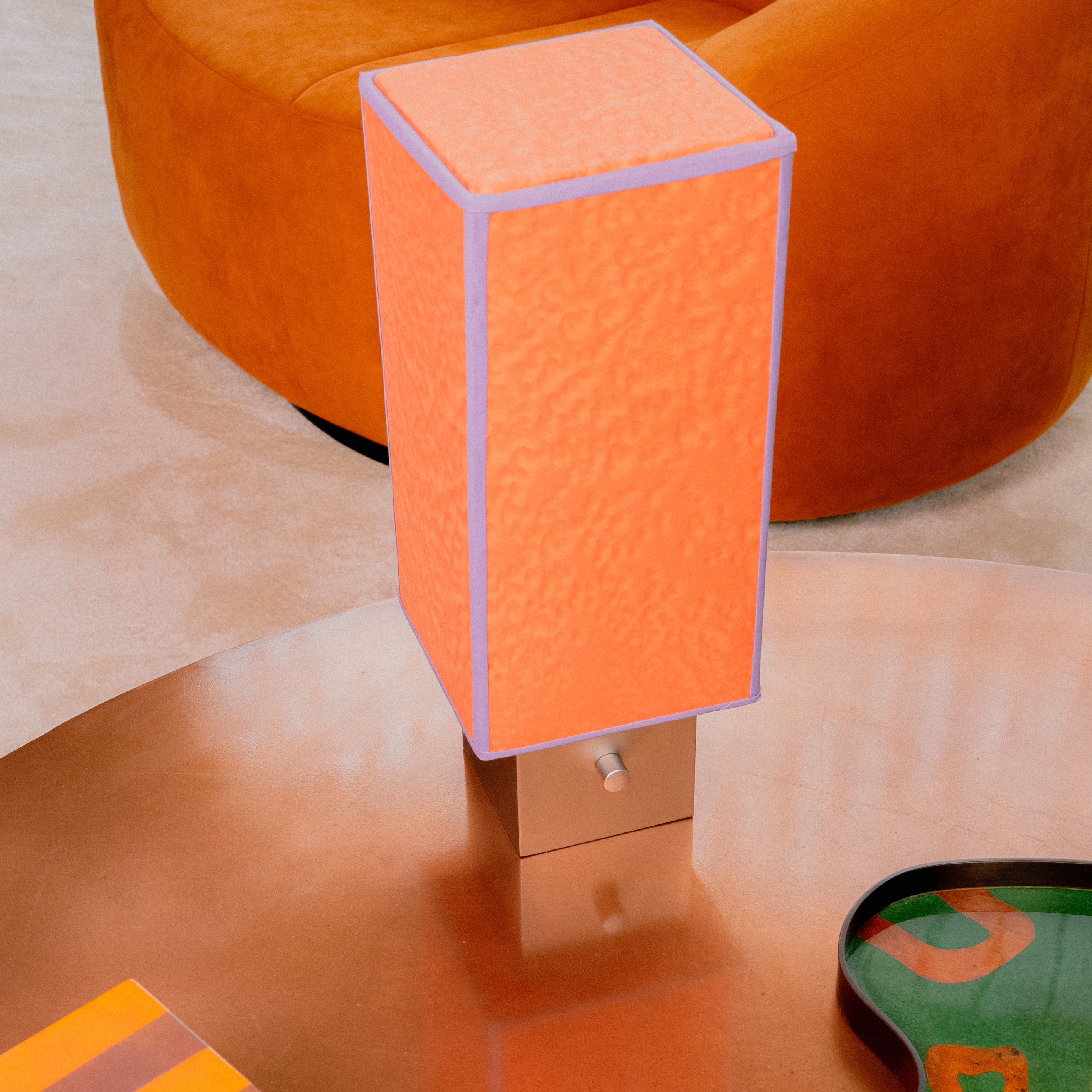 PYRITE Dimmable Table Lamp (Orange)