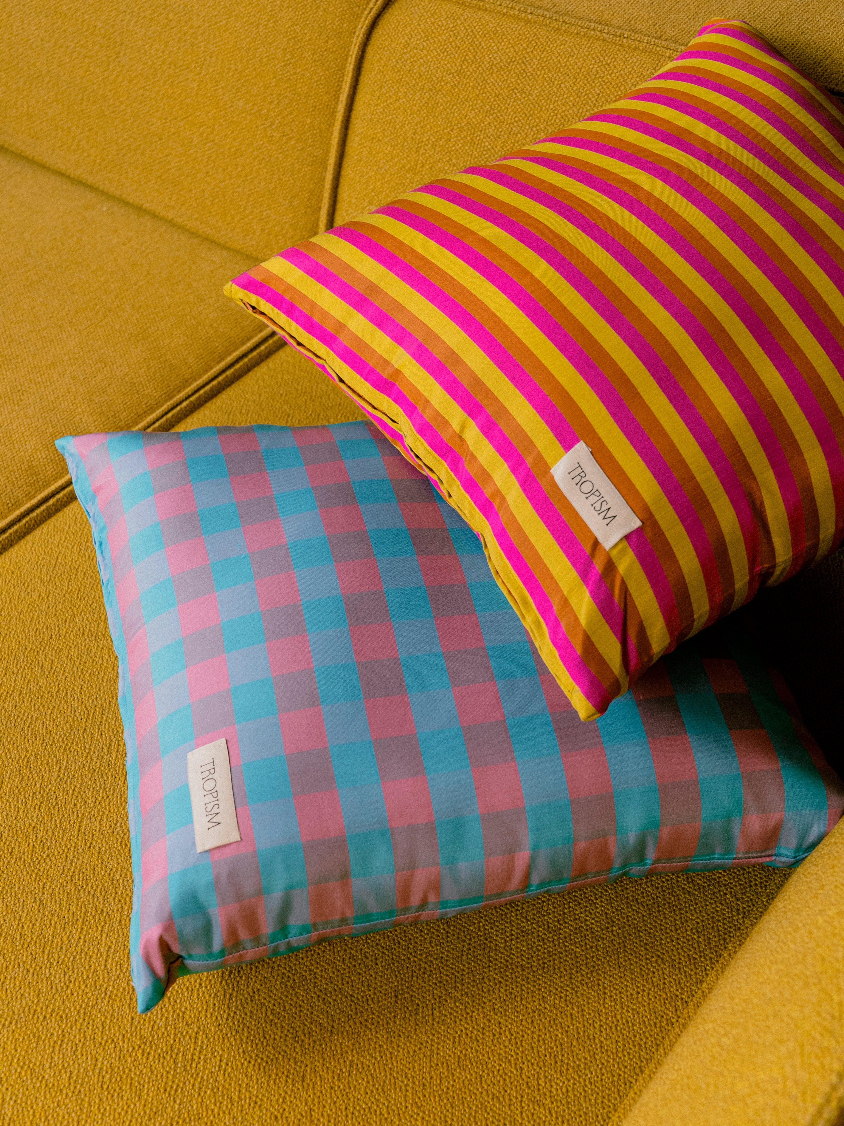 PARALLEL Silk Cushion