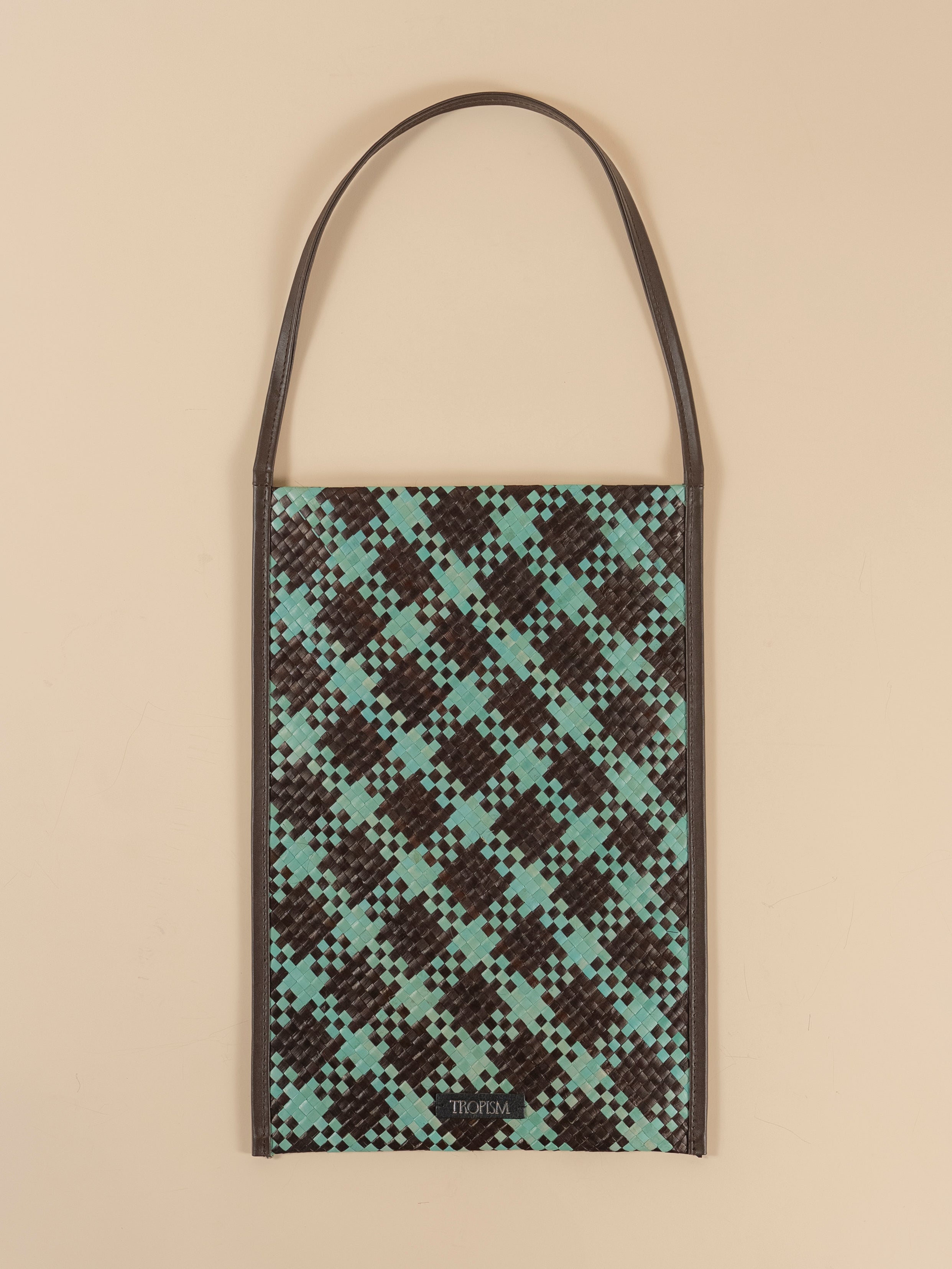TIDE Woven Letter Bag (Brown)