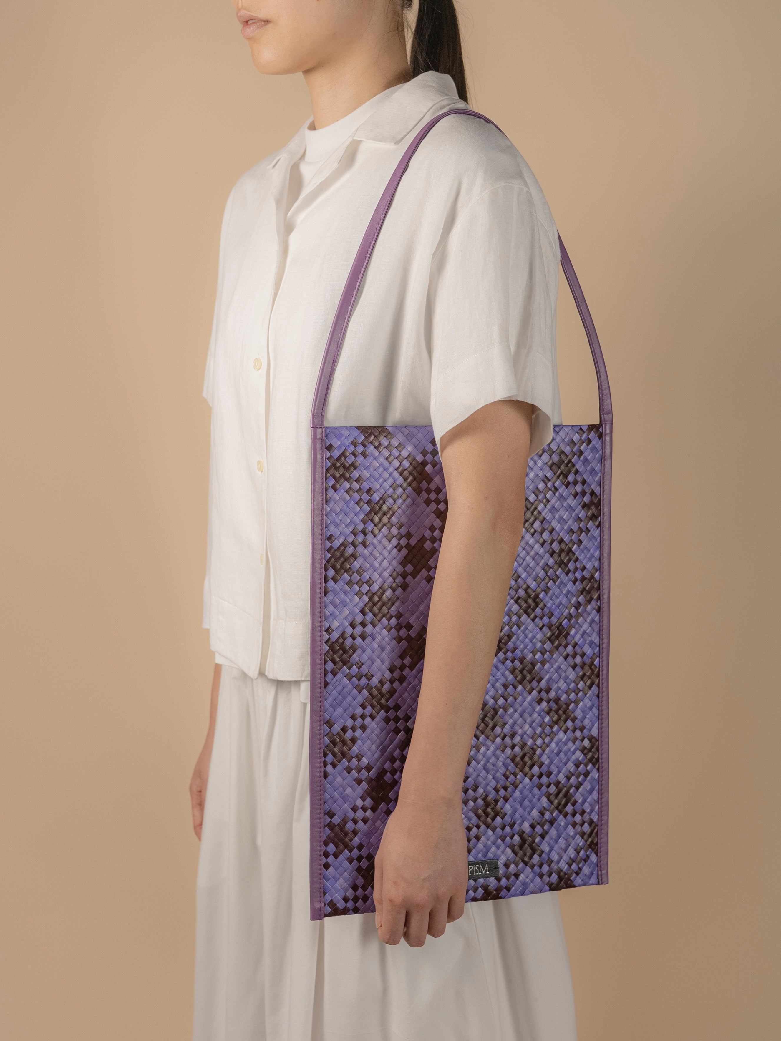 TIDE Woven Letter Bag (Purple)