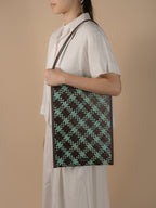 TIDE Woven Letter Bag (Brown)