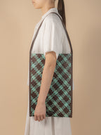 TIDE Woven Letter Bag (Brown)