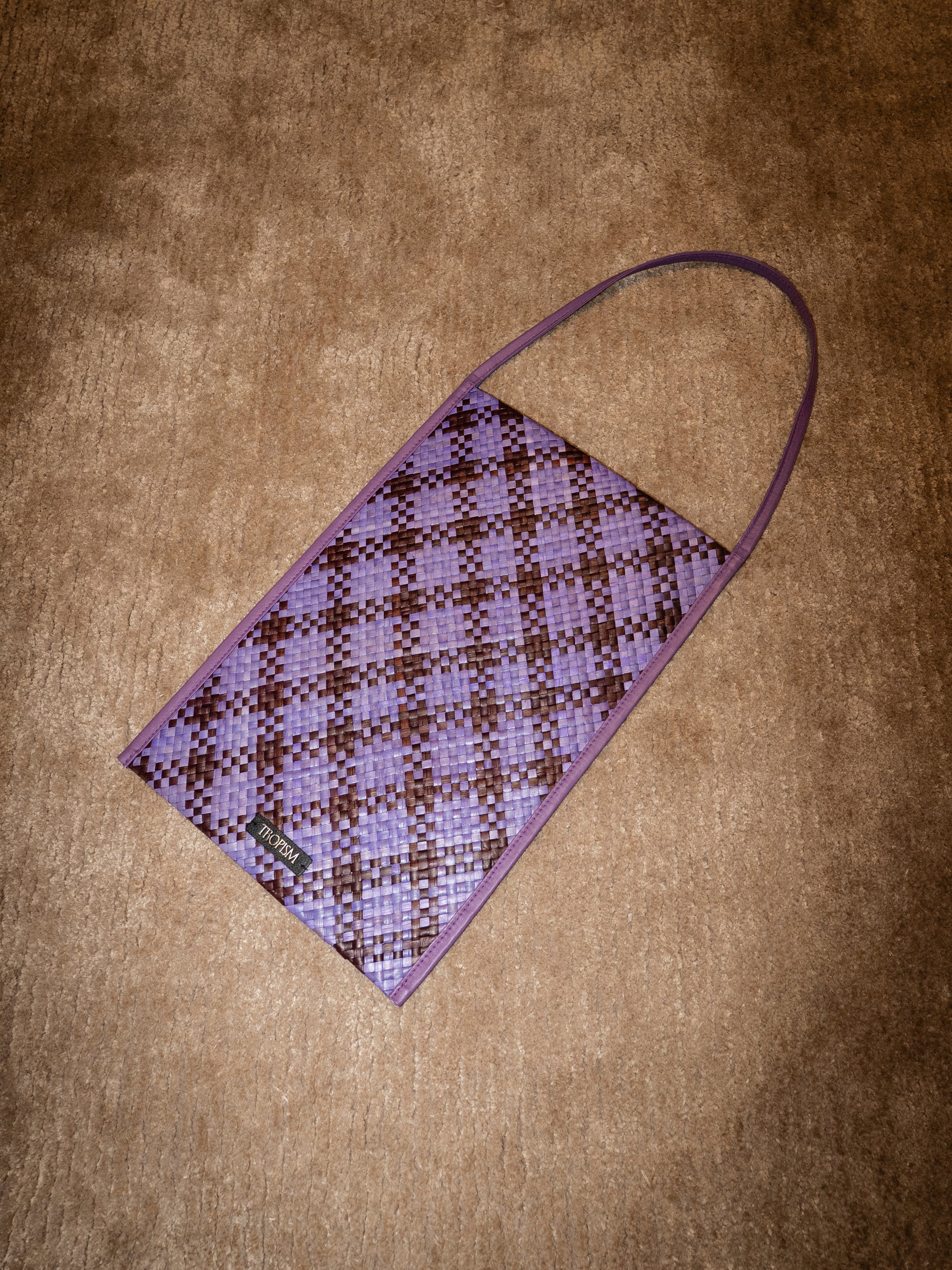 TIDE Woven Letter Bag (Purple)