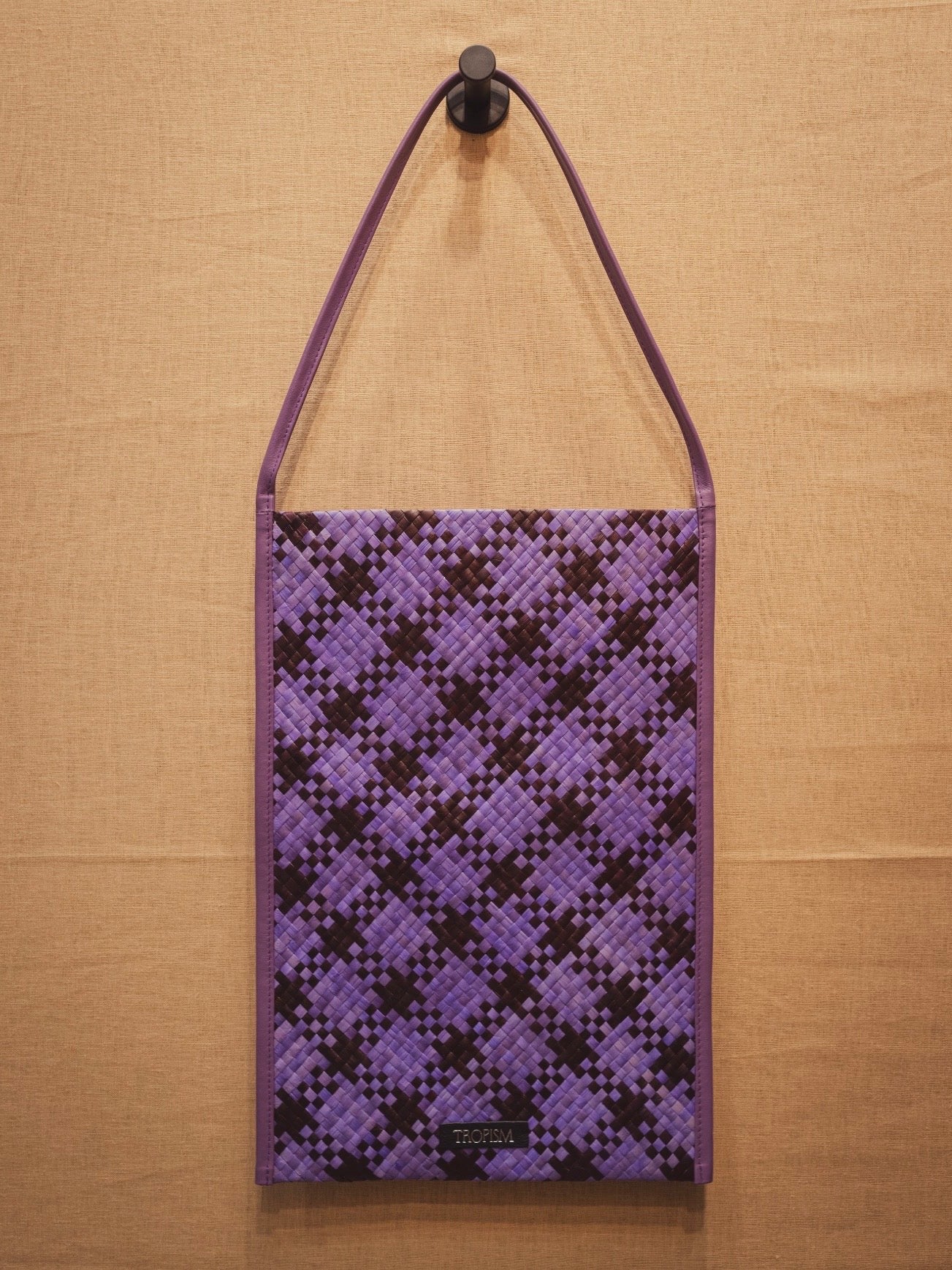 TIDE Woven Letter Bag (Purple)
