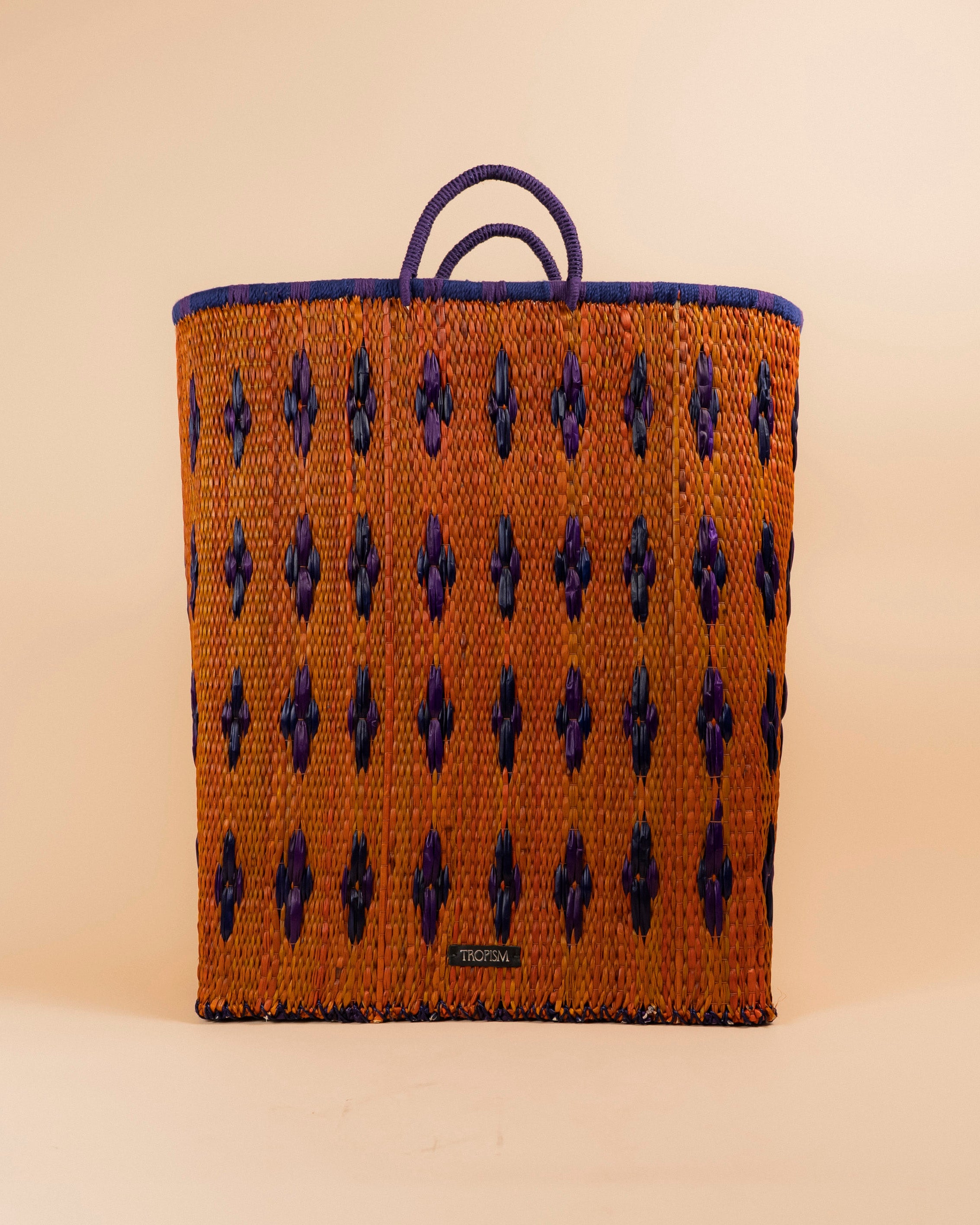 STOW Basket Bag (Orange)