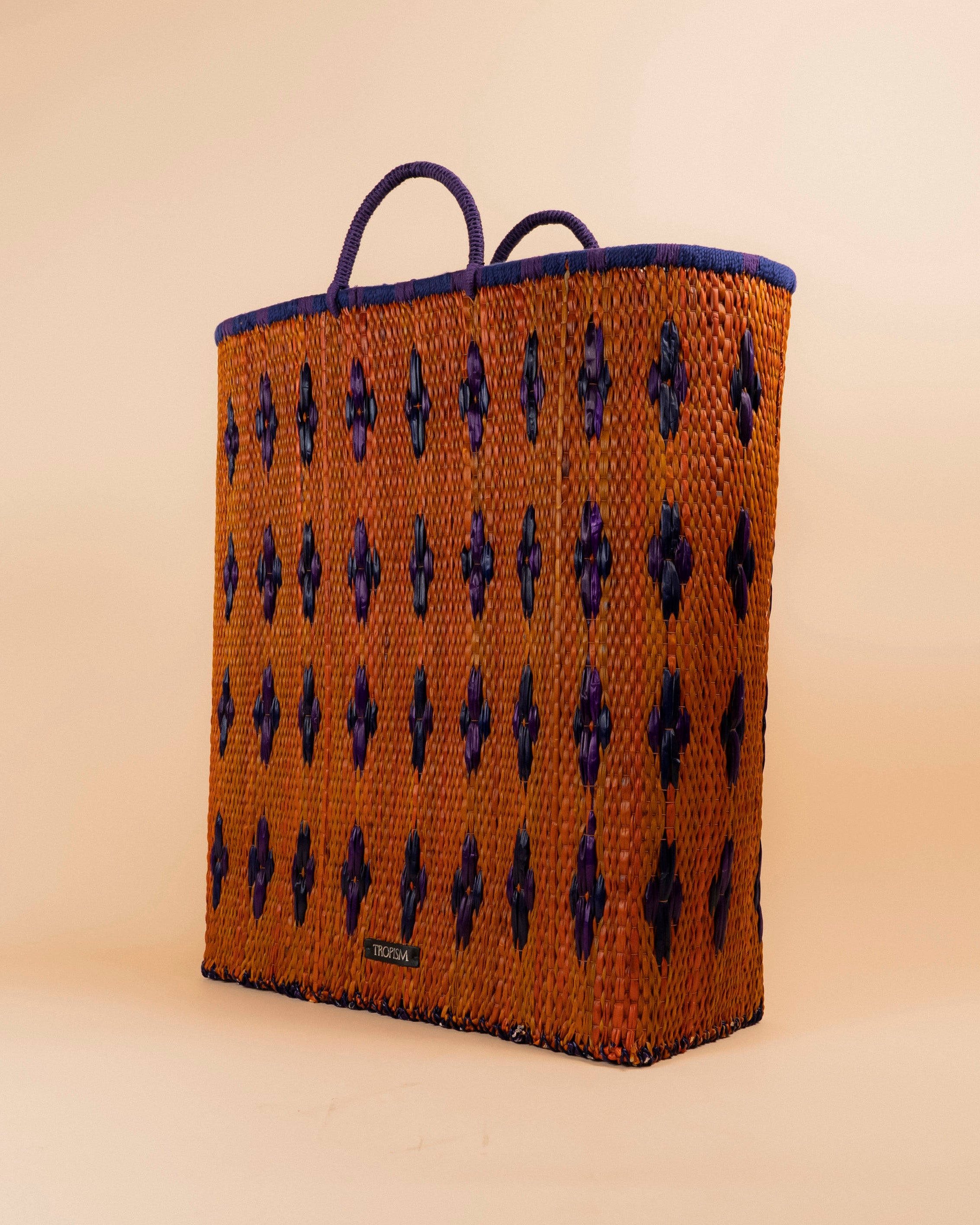 STOW Basket Bag (Orange)