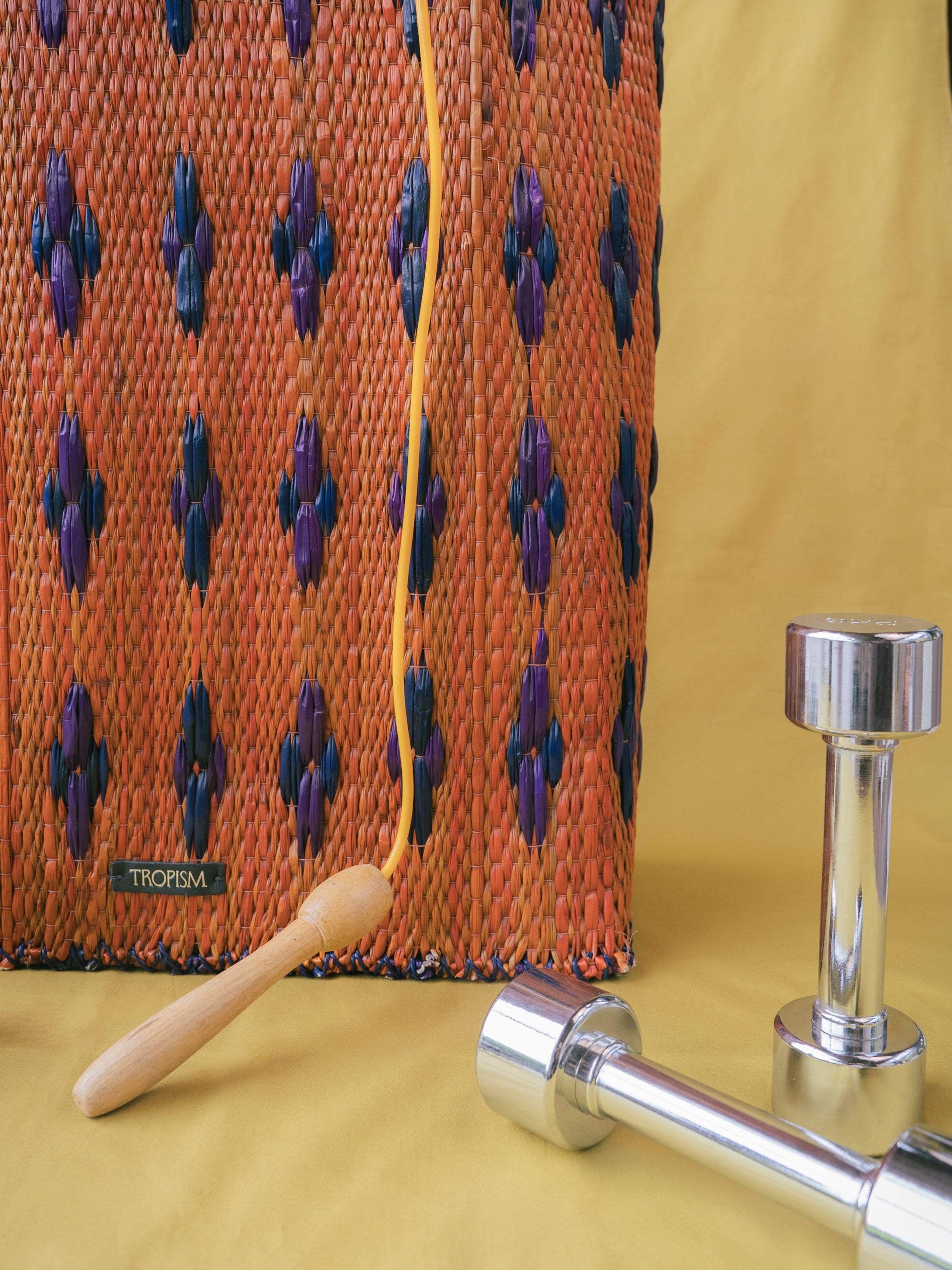 STOW Basket Bag (Orange)