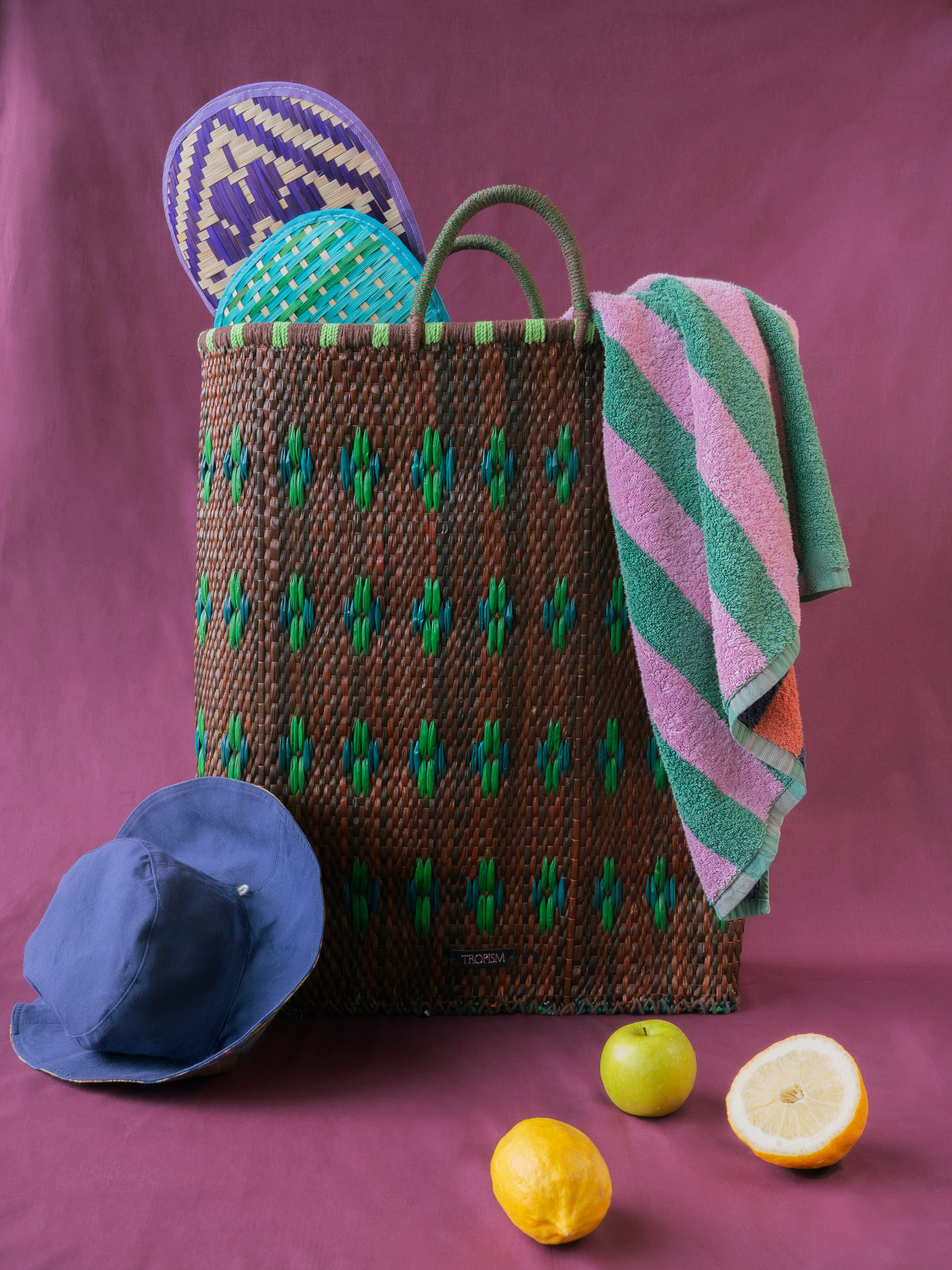 STOW Basket Bag (Brown)