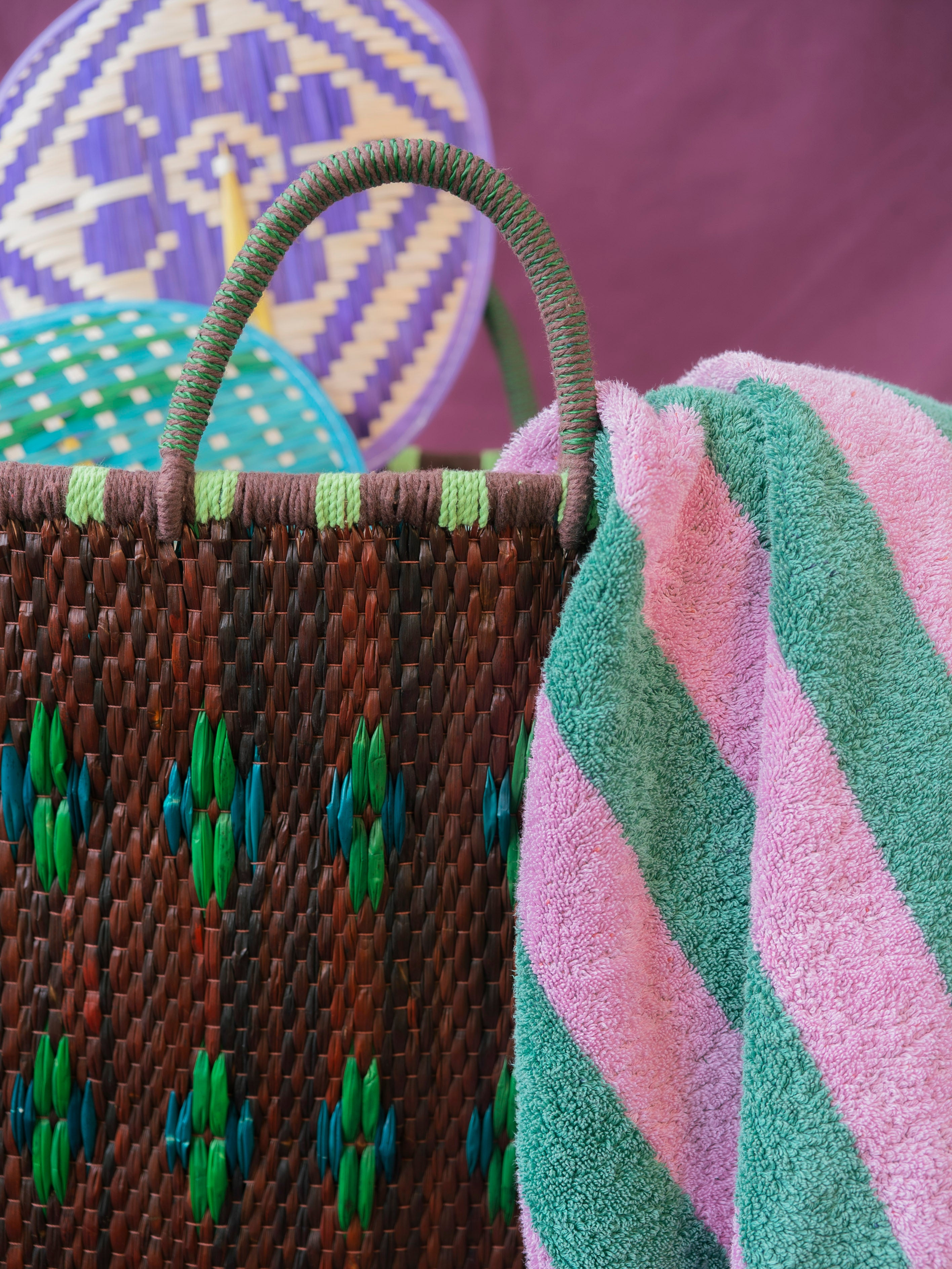 STOW Basket Bag (Brown)