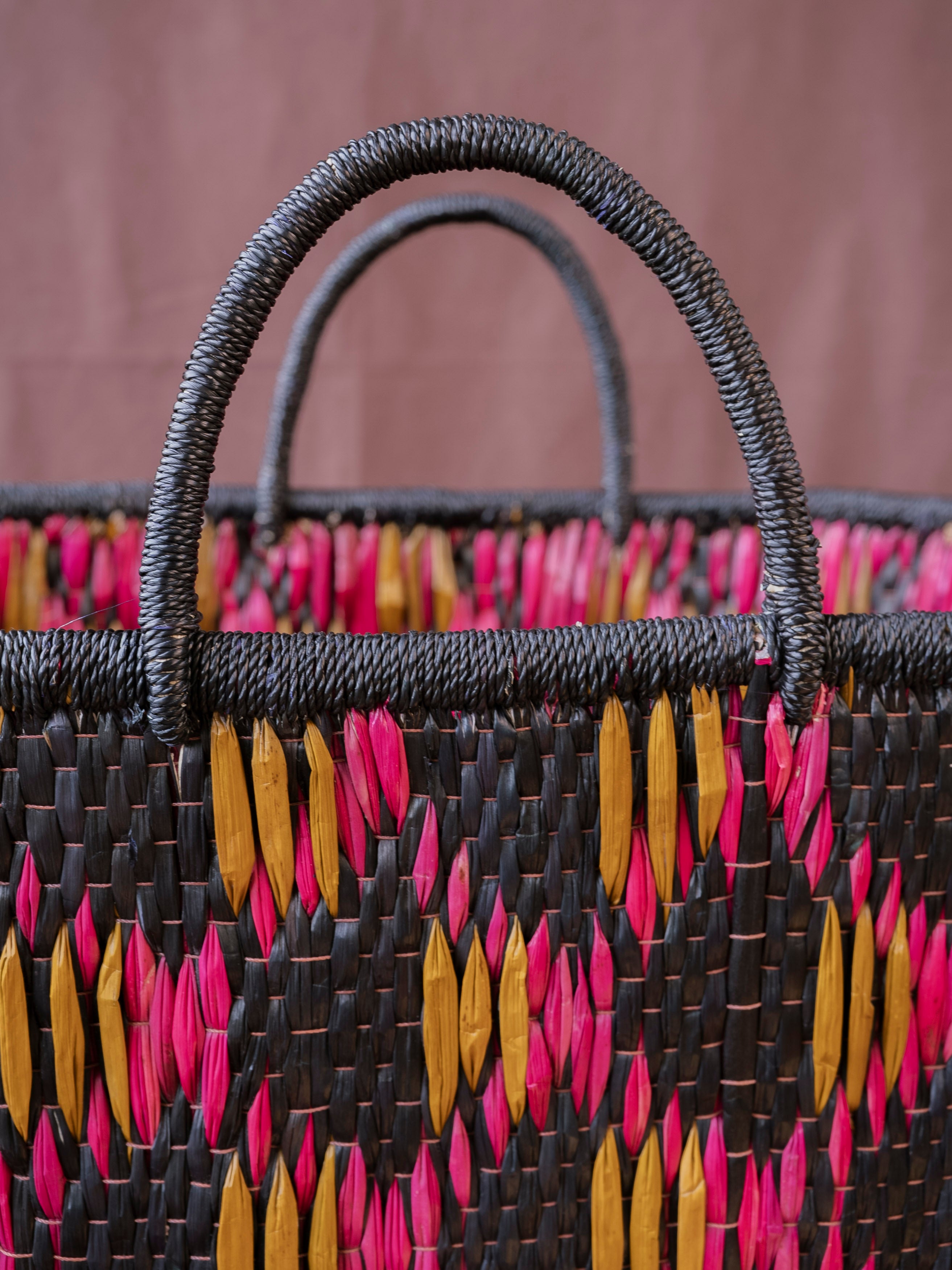 STOW Basket Bag (Pink)